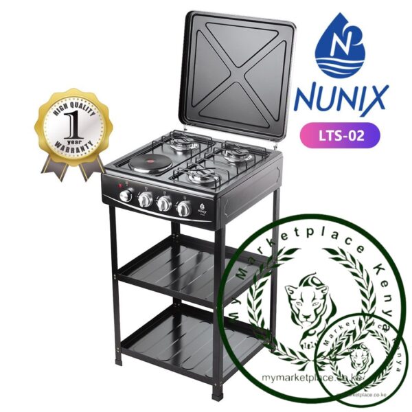 Nunix 3+1 Automatic Standing Gas Burner