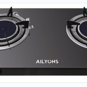 Ailyons GS0051 2 Burner Glass Top