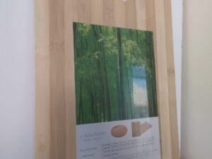 wooden chopping board