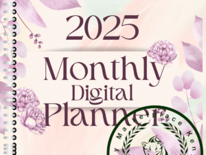 2025 Monthly Digital Planner