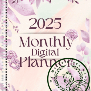 2025 Monthly Digital Planner