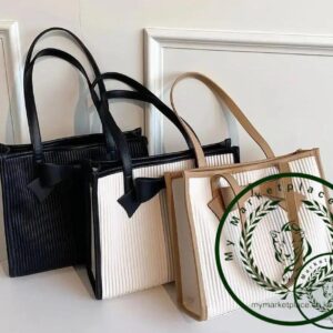 Bowtie tote bag