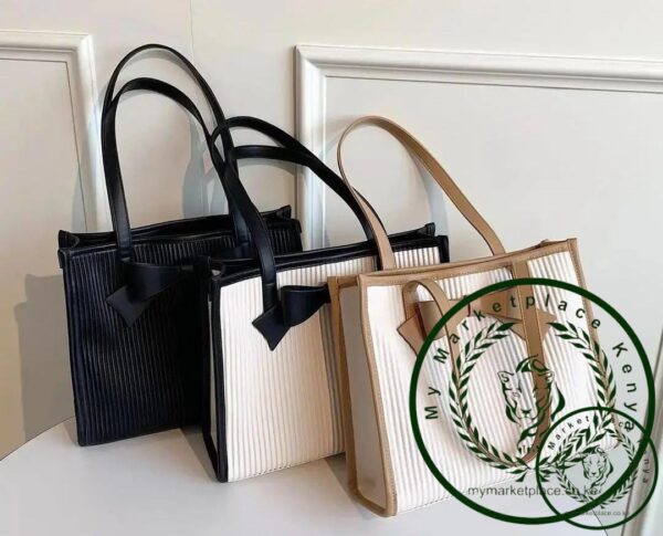 Bowtie tote bag