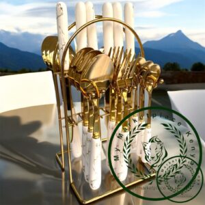 Marbles cutlery set
