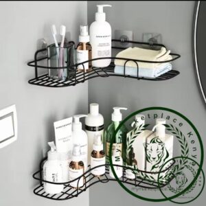 Bathroom/kitchen Corner Shelf