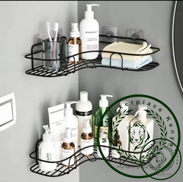 Bathroom/kitchen Corner Shelf