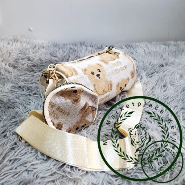 Bear Cross Body bag with Coin purse
