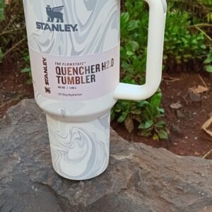 Marble Stanley tumbler