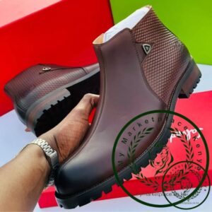 Salvatore Ferragamo_Official leather boots