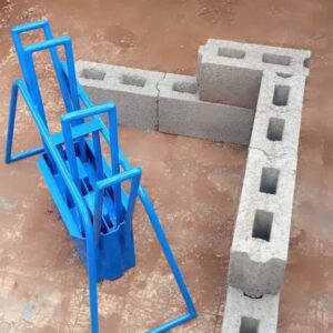 Interlocking Hollow block machine