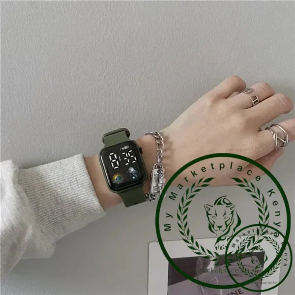 Fashion LED Sports Watches Digital Watch Men Electronic Wristwatches Casual Silicone Montre Femme Relojs Para Mujer(Watch Only) - Image 6