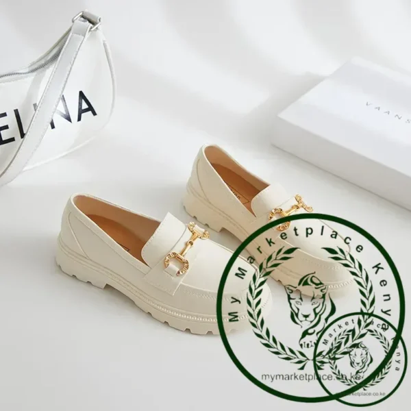 Women Loafers Autumn New Platform Heels British Style Lolita Low Heel Mary Jane Jk Uniform Shoes Leisure Daily Commuting Shoes - Image 2