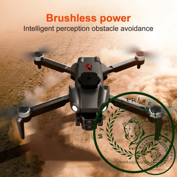 RC Drone 4K Dual Camera 4 Sided Obstacle Avoidance Optical Positioning WiFi Remote Control Quadcopter RC Drone - Image 2