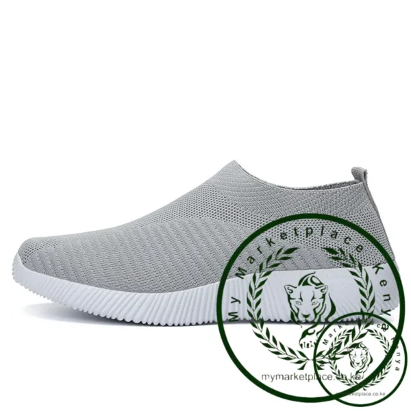 Women Vulcanized Shoes High Quality Women Sneakers Slip On Flats Shoes Women Loafers Plus Size 42 Walking Flat - Image 4