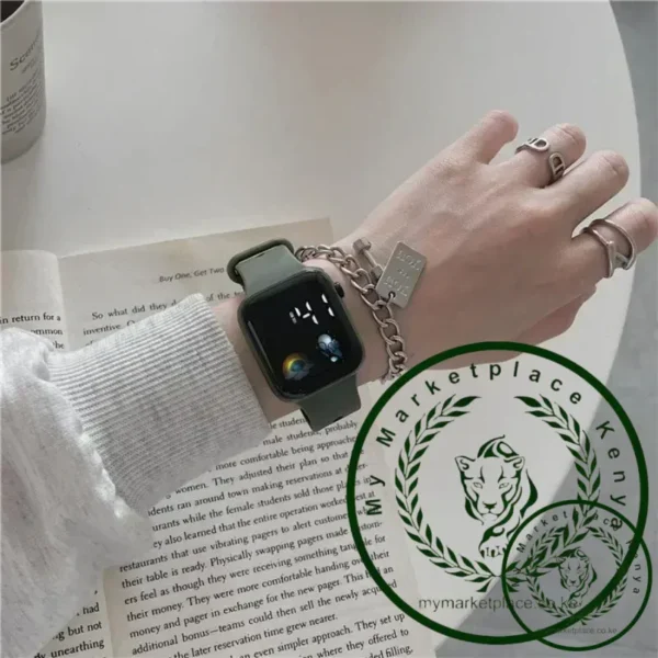 Fashion LED Sports Watches Digital Watch Men Electronic Wristwatches Casual Silicone Montre Femme Relojs Para Mujer(Watch Only) - Image 5