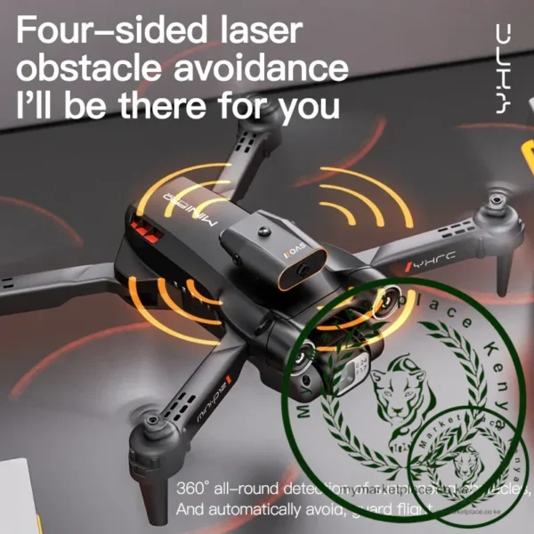 Drone P12 Mini Drone Folding Professional 4K HD Drone With Camera Helicopter Dual Camera Remote Contorl RC Quadcopter Toys Gifts - Image 3