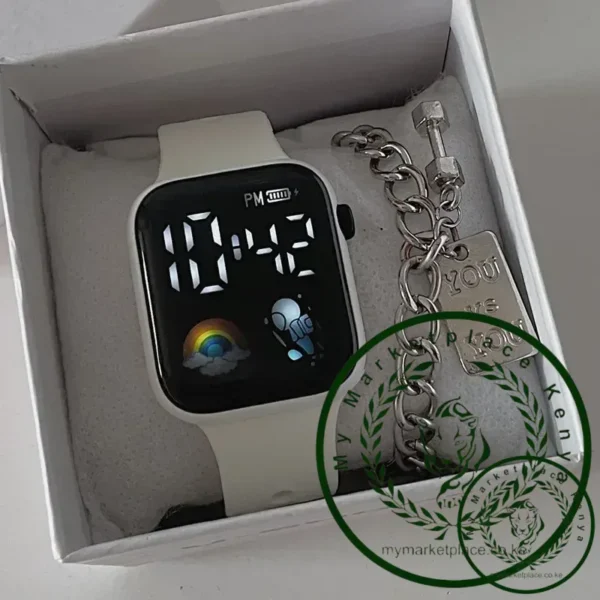 Fashion LED Sports Watches Digital Watch Men Pink Electronic Wristwatches Casual Silicone Montre Femme Relojs Para Mujer - Image 3