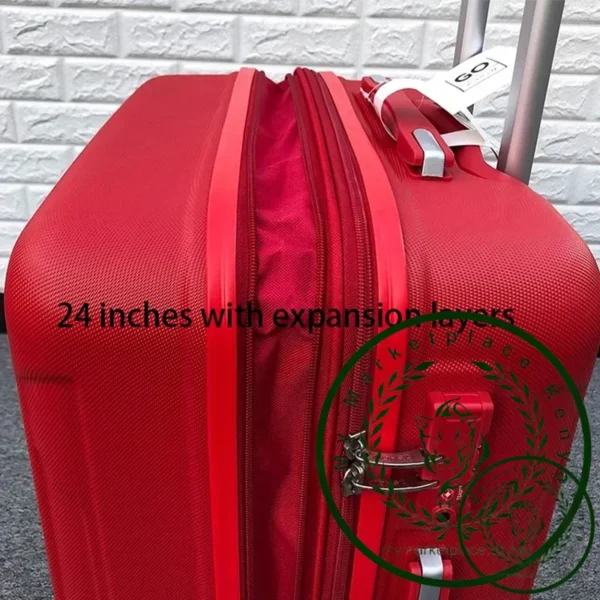 Luggage 3 piece Sets Ultralight Suitcase Cabin Travel Bag Zipper Extend Rolling Luggage Carry-on Suitcases Password Trolley Case - Image 4
