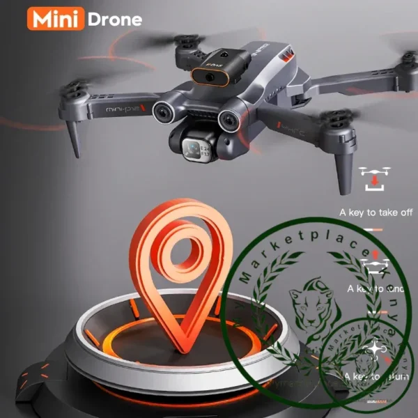 Drone P12 Mini Drone Folding Professional 4K HD Drone With Camera Helicopter Dual Camera Remote Contorl RC Quadcopter Toys Gifts - Image 6