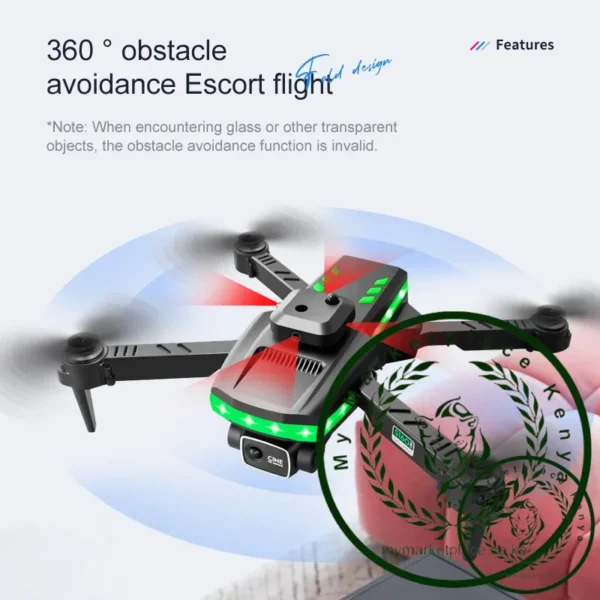 S160 Mini Drone with 4K Dual Camera Professional Video Drone Quadcopter 360 Intelligent Obstacle Avoidance for Kids Gift Drone - Image 2