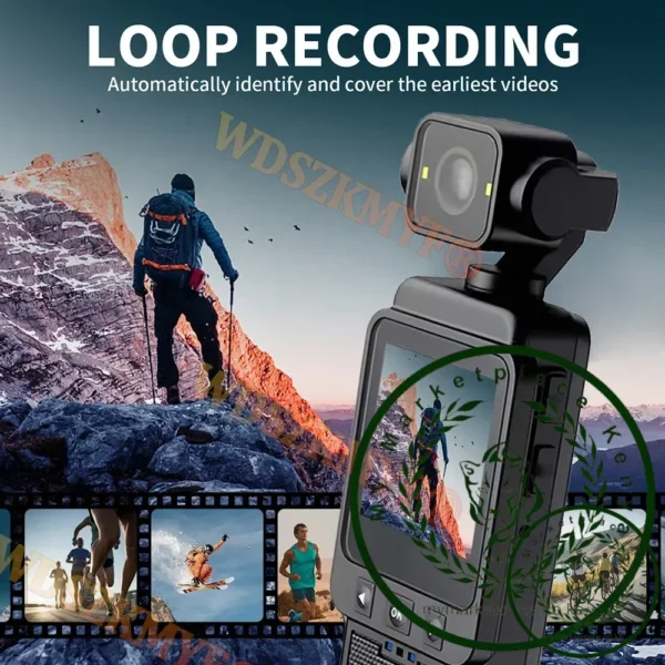 Wifi MINI Camera Digital Video Mini 1080P Portable Handheld Law Enforcement Recorder 180° Rotatable Lens Outdoor Sports Camera - Image 6