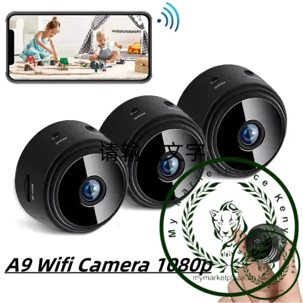 A9 Mini WiFi Camera Remote Wireless infrared 720p HD Voice Recorder Video Camcorder Night Vision Home Security Surveillance Cam - Image 2