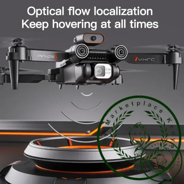 Drone P12 Mini Drone Folding Professional 4K HD Drone With Camera Helicopter Dual Camera Remote Contorl RC Quadcopter Toys Gifts - Image 5