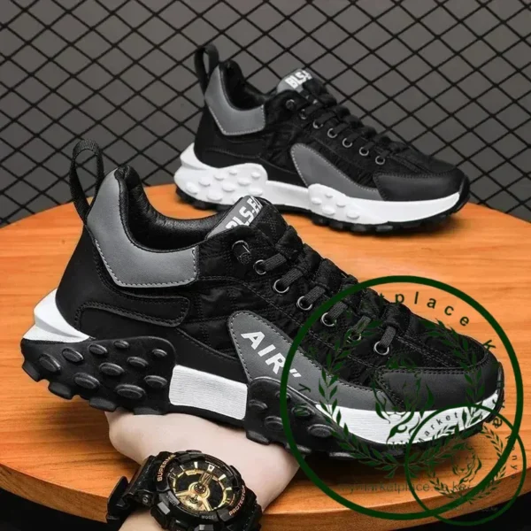 2025 New Men's Casual Shoes Men's Shoes Platform Men's Sneakers Plus Size 43 44 Popular Sapatos Masculine Shoes - Image 3