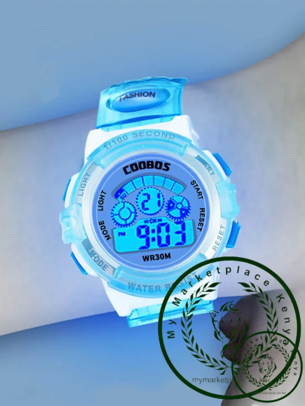 Fashion Simple Silicone Electronic Watch - Image 2