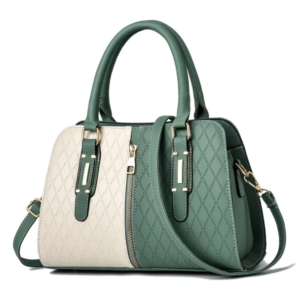 Women bag Leather Tree Branches Metal Decor Handbags Lady Shoulder Crossbody Messenger Bag Female Purse Tote handbag