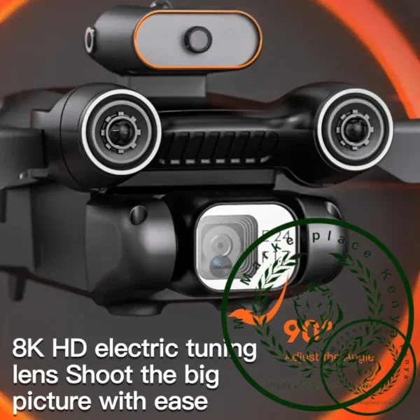 Drone P12 Mini Drone Folding Professional 4K HD Drone With Camera Helicopter Dual Camera Remote Contorl RC Quadcopter Toys Gifts - Image 4