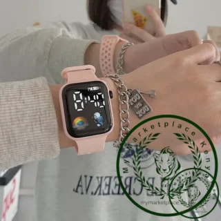 Fashion LED Sports Watches Digital Watch Men Electronic Wristwatches Casual Silicone Montre Femme Relojs Para Mujer(Watch Only)