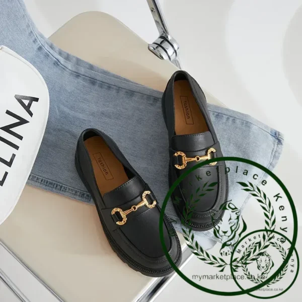 Women Loafers Autumn New Platform Heels British Style Lolita Low Heel Mary Jane Jk Uniform Shoes Leisure Daily Commuting Shoes - Image 3