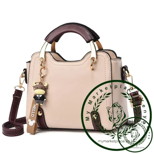 New brand shoulder Bag leather Women's luxury designer handbag for 2024 women European and American retro cross body Tote bags - Image 2
