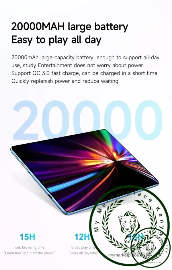 2024 Original Global Version Tablet Android Pad 15 Pro 16GB+1TB Snapdragon 870 Tablets PC 5G Dual SIM Card or WIFI HD 4K Mi Tab - Image 5