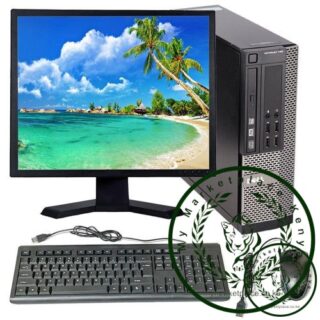 DELL Refurbished Complete Desktop OptiPlex SFF Intel Core I5 3.2GHz 4GB RAM 500GB HDD CPU,17 Inch Monitor, Keyboard And Mouse