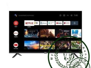 Hikers 43" Frameless Android Smart FHD LED TV - Black