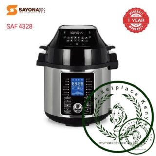 Sayona 2 in 1 Air Fryer/Pressure Cooker 6 ltrs capacity
