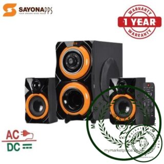 Sayona 2.1 Channel Subwoofer , 7000W P.M.P.O. AC/ DC SHT 1212 BT