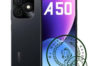 Itel A50, 6.6'', 64GB + 2GB RAM (Dual SIM), 4G, 5000mAh, Black