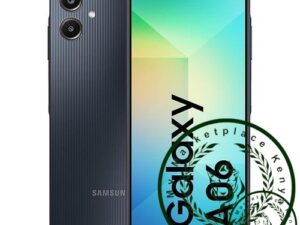 Samsung Galaxy A06, 6.7", 64GB + 4GB RAM (Dual SIM), 5000mAh, Black(2YRs WRTY)
