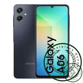 Samsung Galaxy A06, 6.7", 64GB + 4GB RAM (Dual SIM), 5000mAh, Black(2YRs WRTY)
