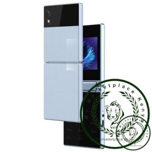 Itel Flip 1 Folding Phone - 2.4" - 1200mAh (Dual SIM), Wireless FM, Blue (1YR WRTY)