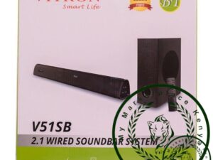Vitron V51SB- 2.1ch Soundbar System With Bluetooth, Black.(1YR WRTY)