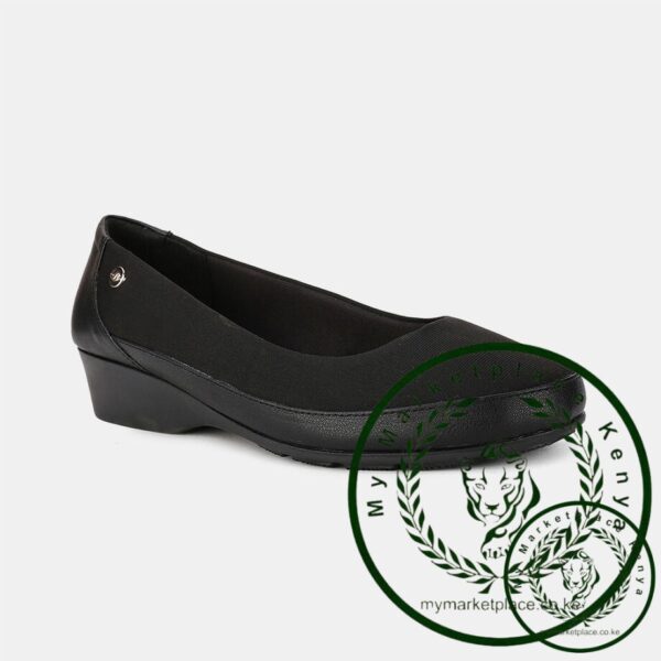 Bata Black Ballerina For Women