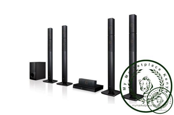 LG LHD657- 1000W 5.1Ch DVD Home Theatre System -Black
