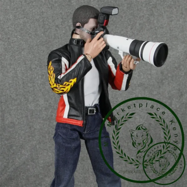 6th Scale DSLR Digital Camera & Lens Set for 12" DID Action Figures - Image 3