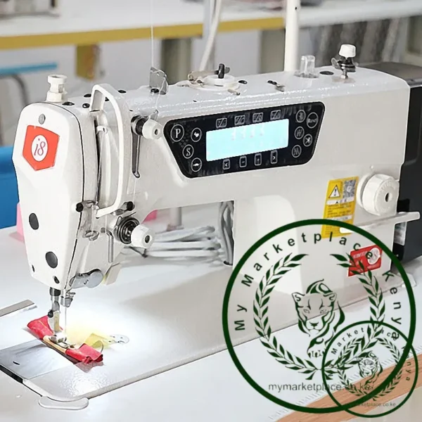 Computer Direct Drive Flat Sewing Machine Automatic High Speed Industrial Sewing Machine Lock Stitch with table