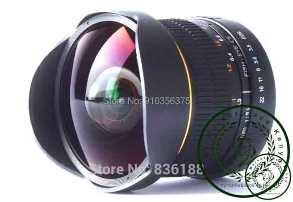 JINTU 8mm f/3.5 Wide Angel Super Fisheye Lens for Nikon DSLR Camera D7500 D7200 D7600 D3400 D3200 D5200 D5400 D5500 D5600 - Image 3