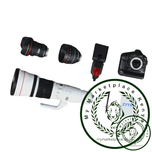 6th Scale DSLR Digital Camera & Lens Set for 12" DID Action Figures - Image 5